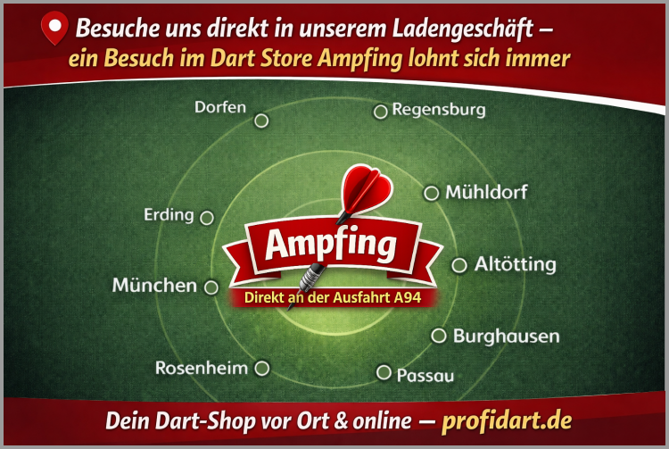 Dart Store Ampfing | profidart.de Dart Store Ampfing - Ladengeschäft